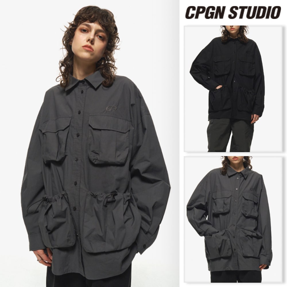 【CPGN STUDIO】 Safari Stopper Cargo Shirt