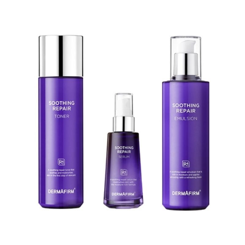R4スージングリペア 3種セット(トナー 200ml + トーニングセラム 50ml + エマルジョン 200ml )