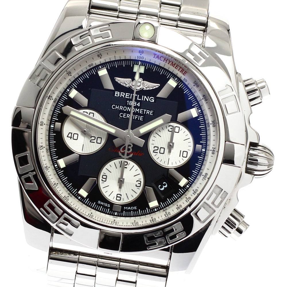 ブライトリング BREITLING AB0110 クロノマット 44 クロノグラフ 自動巻き メンズ 良品 保証書付き_935043【中古】