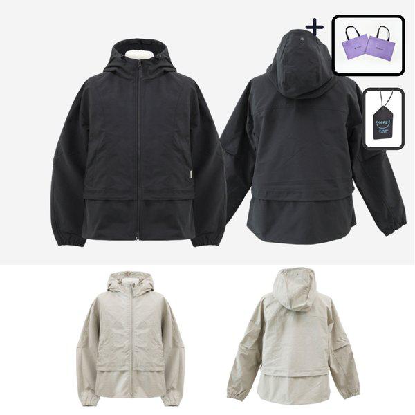 リナフード付きウインドブレーカーアノラックジャケット 女性 レディース [デパート新商品版/AS可能]