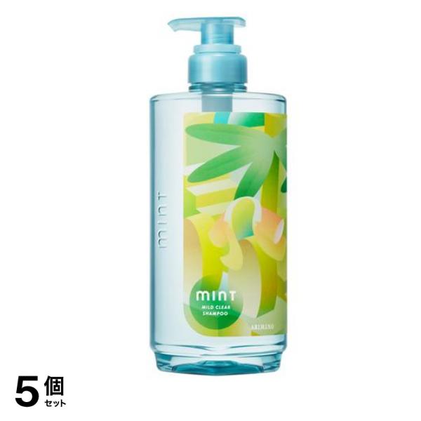 mint ミント シャンプー 薬用マイルドクリア ポンプ 550mL 5個セット
