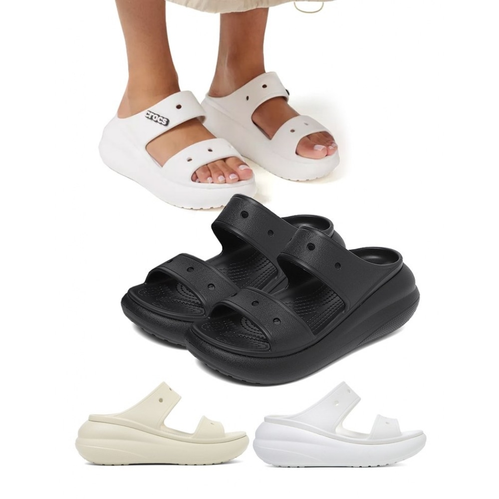 3種類のクロックスクラシッククラッシュサンダル