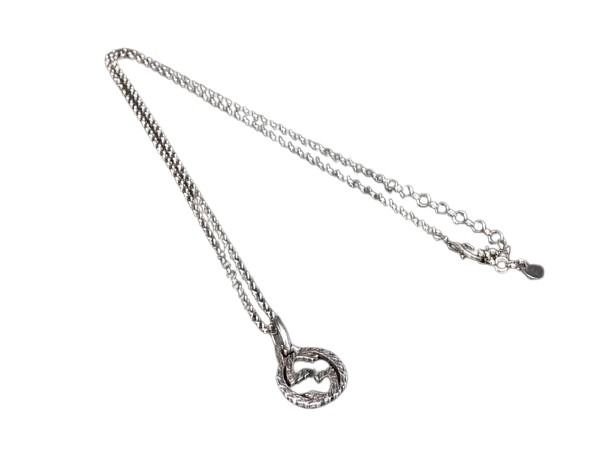 ネックレス インターロッキングG SV925 シルバー系 ペンダント アクセサリー ジュエリー 小物 ブランド ギフト 誕生日プレゼント 女性【本物保証】