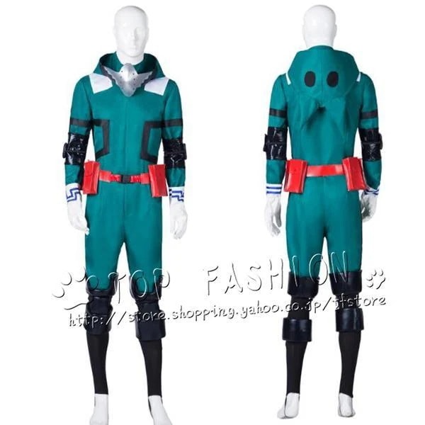 僕ヒーローアカデミア ヒロアカ 緑谷 出久 みどりや いずく デク 修正版 戦闘服 コスプレ衣装 アニメ 変装 仮装 ステージ服 舞台 ハロウィン クリスマス