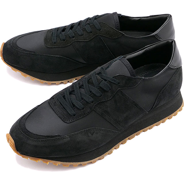 ヨーク YOAK メンズ スニーカー ケリー [383983-01] KELLY 日本製 ビブラムソール ミリタリーシューズ BLACK 黒 ブラック系