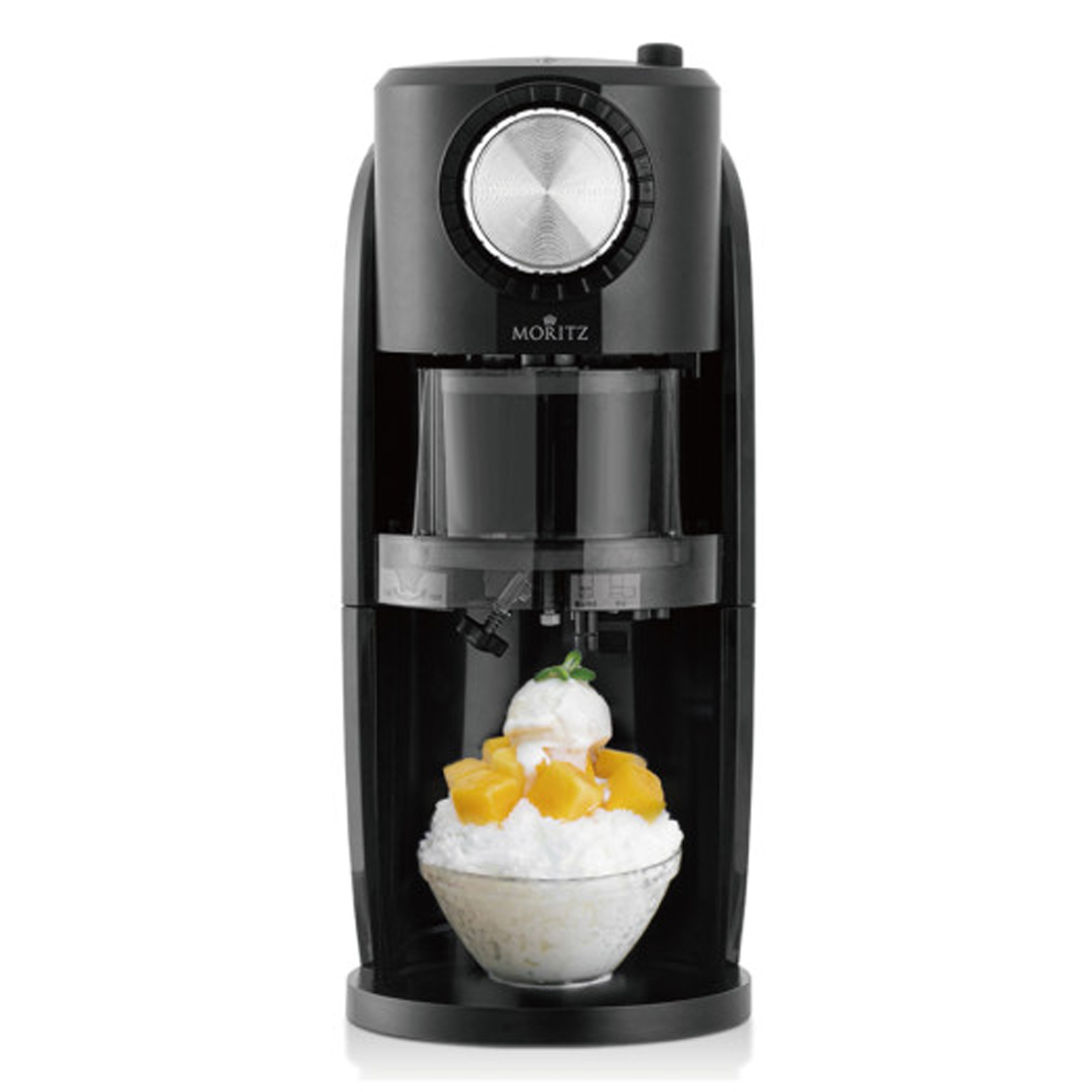 モリッツ 雪花かき氷機 かき氷メーカー ミルクかき氷 スラッシュ氷 製氷機 氷削機 家庭用 電動かき氷器