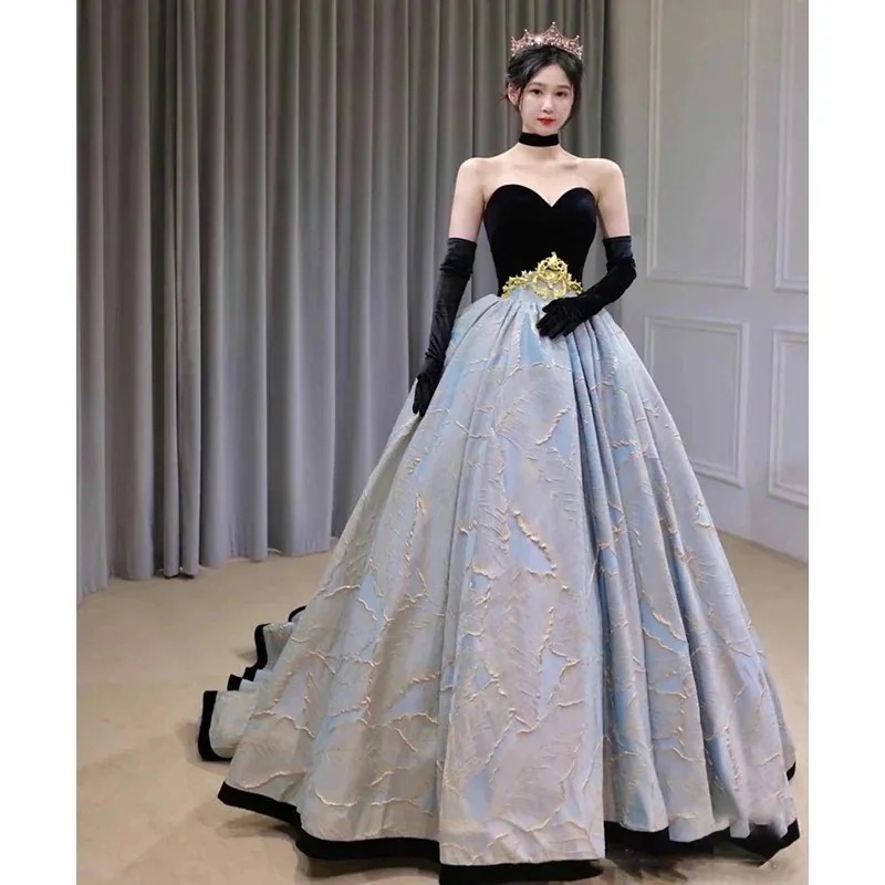 春春冬ワンピース ワンピース 春春冬 気質 新商品 花嫁ロングドレス結婚式ワンピース発表会 ドレスドレス ウェディングドレス成人式 ドレス同窓会 ドレス演奏会 ドレス発表会 ドレス卒業式 ドレスパ