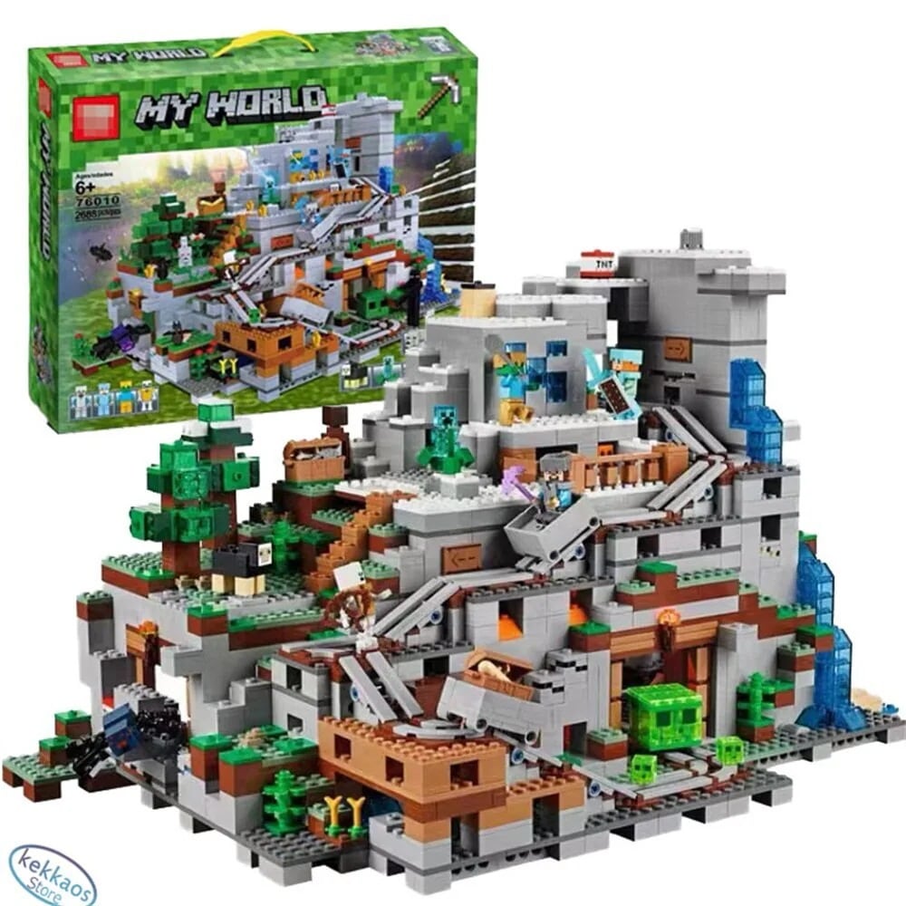 2688+PCS レゴ互換品 プレゼント ブロック ザマウンテン洞窟 豪華セット 山の洞窟 マインクラフト263