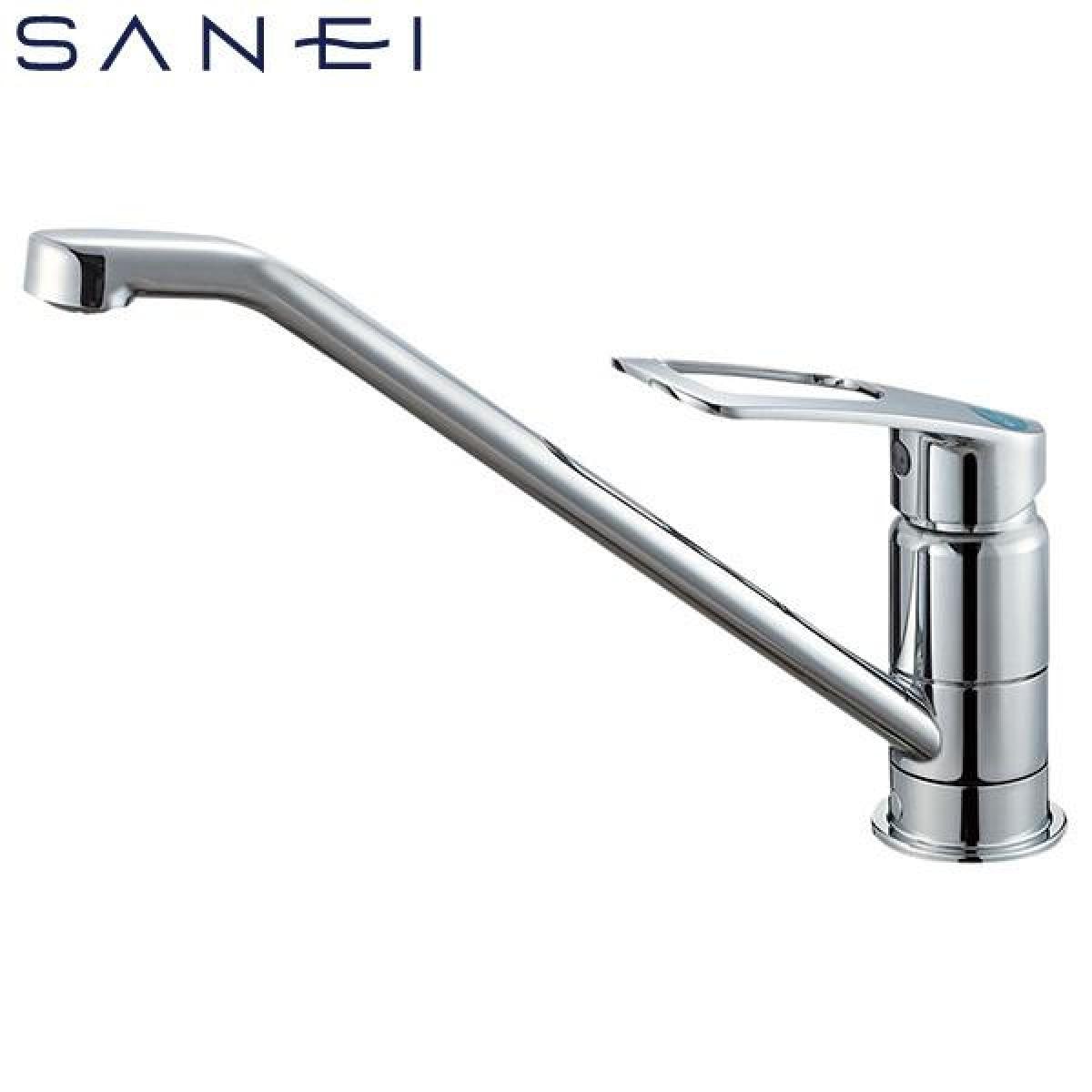 三栄水栓 SANEI シングルワンホール混合栓 K87110ETJV-13 一般 水栓金具 キッチン用 キッチン水栓