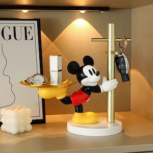 Qoo10] 大好評 かわいいミッキー入戸玄関鍵収納置
