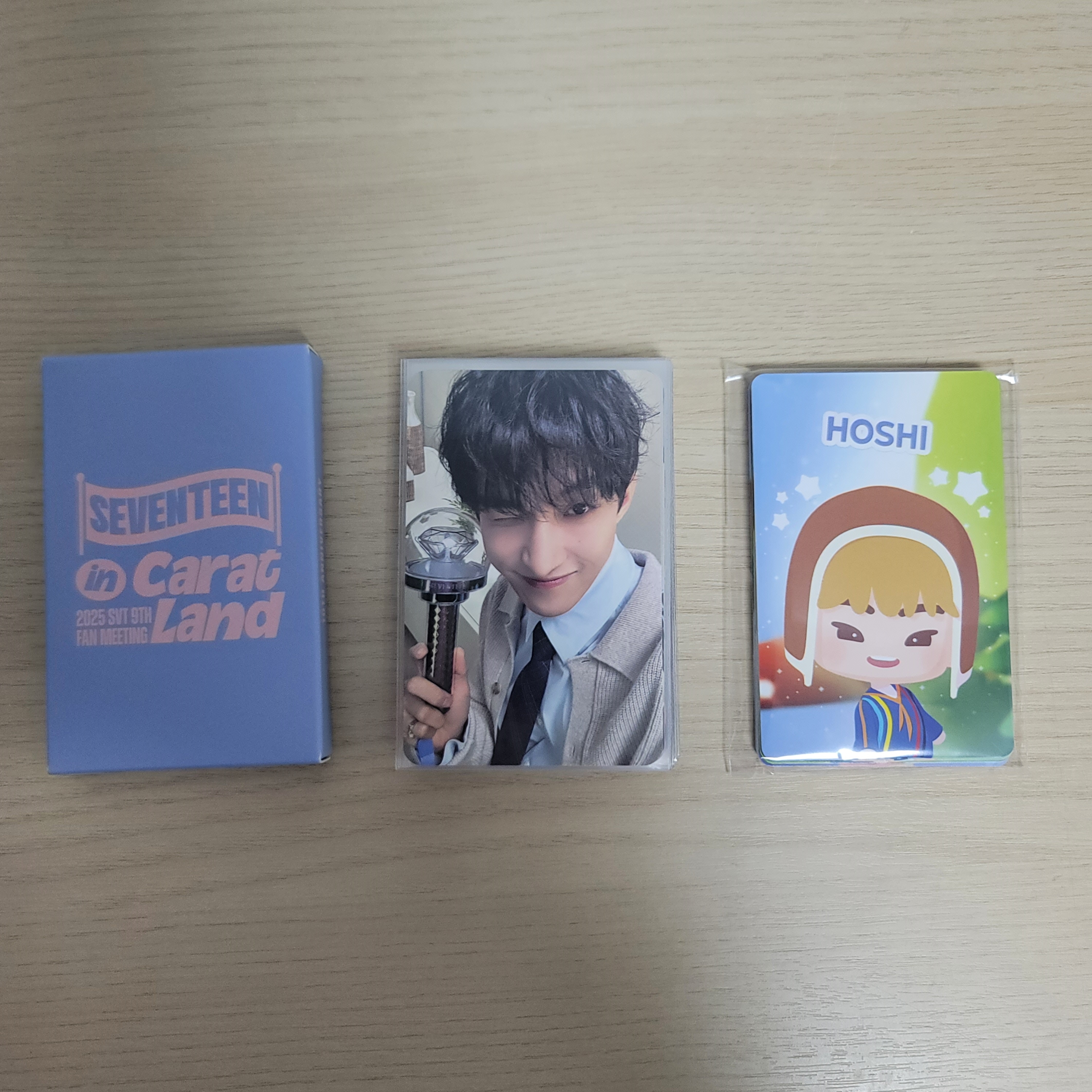 SEVENTEEN in CARAT LAND 2025 CARAT ZONE PHOTOCARD SET PUZZLETEEN SVT 9TH FAN MEETING CARATLAND