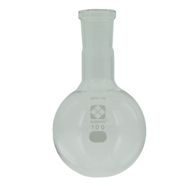 SPC丸底フラスコ 100mL (030100-19100)