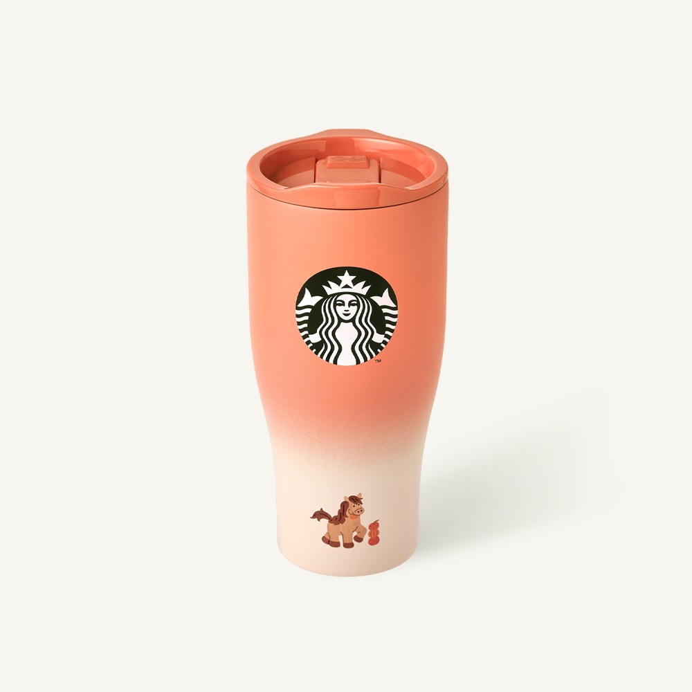 SS ベビーポニー タンジェリン タンブラー 784ml 韓国スターバ グッズ