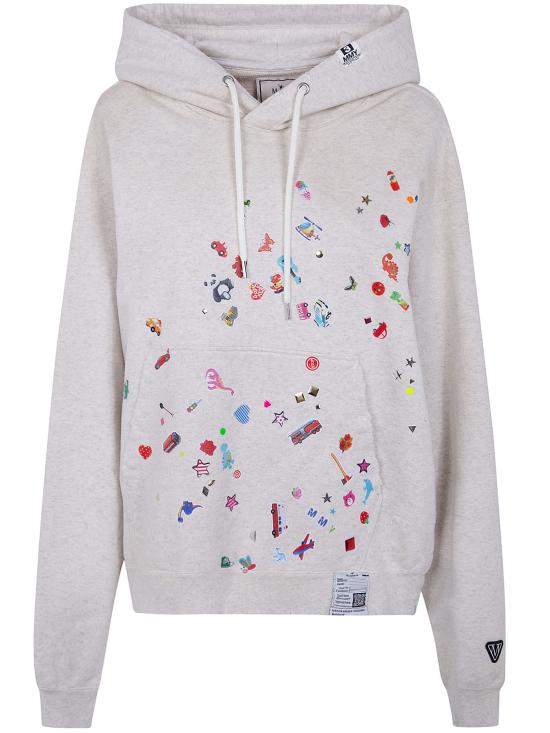 MAISON MIHARA YASUHIRO Women Hoodies J16HD731 WHITE