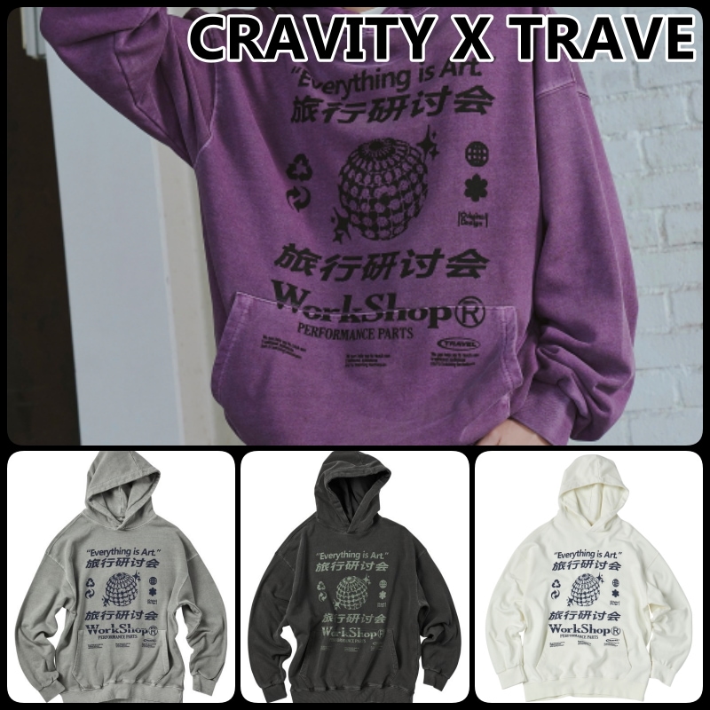 【CRAVITY X TRAVE】 DISCO PIGMENT HOODIE