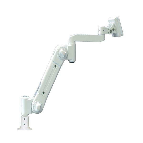 ライブクリエータ スイング式スタンダードアーム フランジ付グロメット固定 低荷重 アイボリー ARM2-10AG2その他PC用アクセサリー