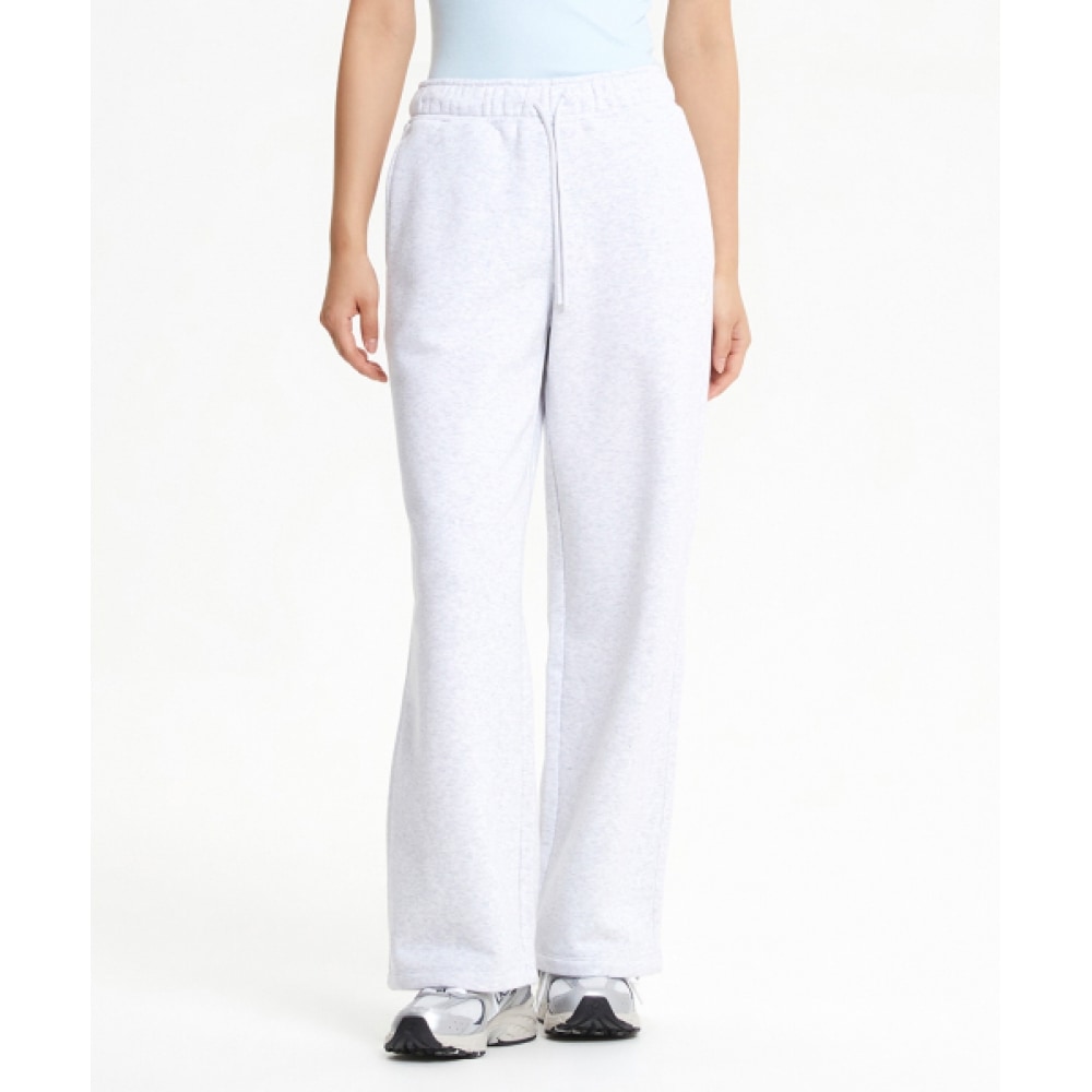 ニューバランス NBMLE4W902/レディースエッセンシャル起毛ワイドパンツ (ライトグレー)