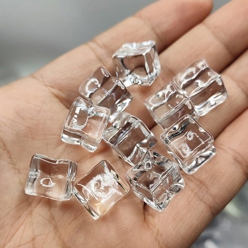 アクリル偽氷彫刻透明アイスモデル牛96個入り人工氷撮影小道具装飾インテリア