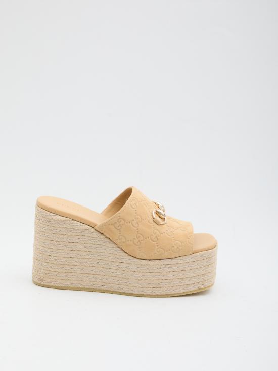 GUCCI Women Sandals 855052 BEIGE