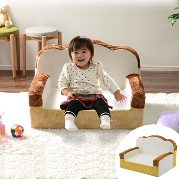 ソファ 食パン型 ローソファー 幅80cm 食パン型ソファ 食パンソファ 1.5人掛けソファ パンソファ パン型 パン 食パン 低反発 日本製
