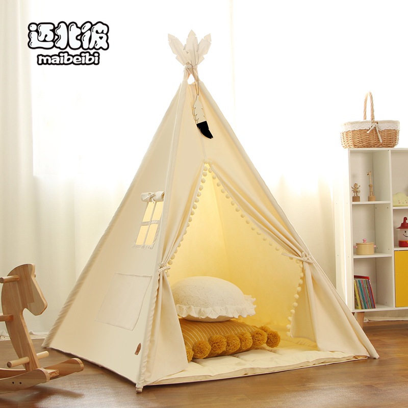 子どものインドのテント屋内プリンセスベビーゲームハウスボーイとガールおもちゃの家