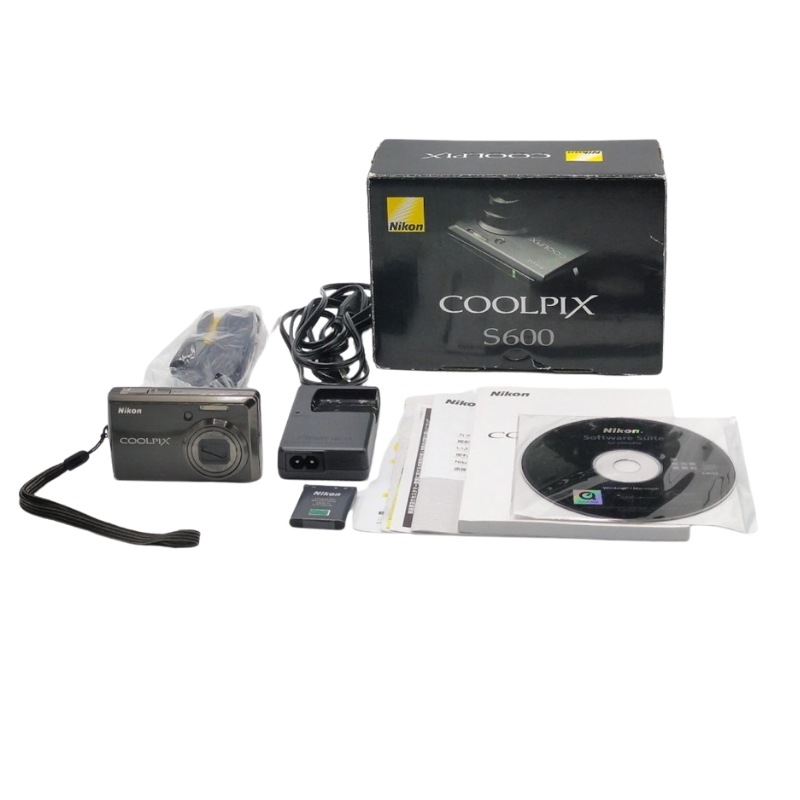 【 中古 】Nikon デジタルカメラ COOLPIX S600 アーバンブラック COOLPIXS600B
