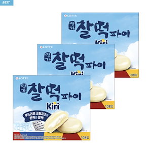 (3個セット) 韓国お菓子 キリ 名家餅パイキリ クリームチーズ 250g お菓子限定版