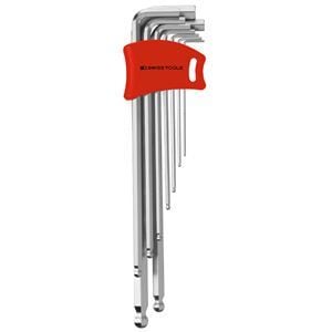 PB SWISS TOOLS 212LDH-10 ボール付六角レンチセット ロング（パックナシ）