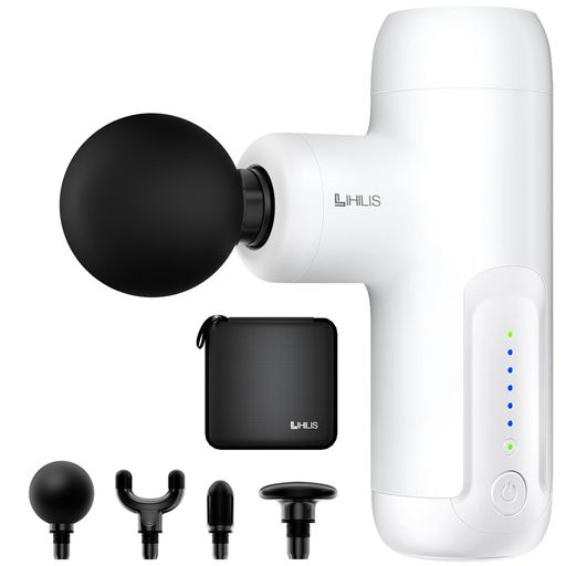 筋膜リリースガン【整体院長監修】ハンディガン AI自適応モード付き LIHILIS【2024最新昇級 小型軽量筋膜ガン】筋膜リリース 6段階超強力振動 きんまくリリース電動ガン 静音 340G超軽量