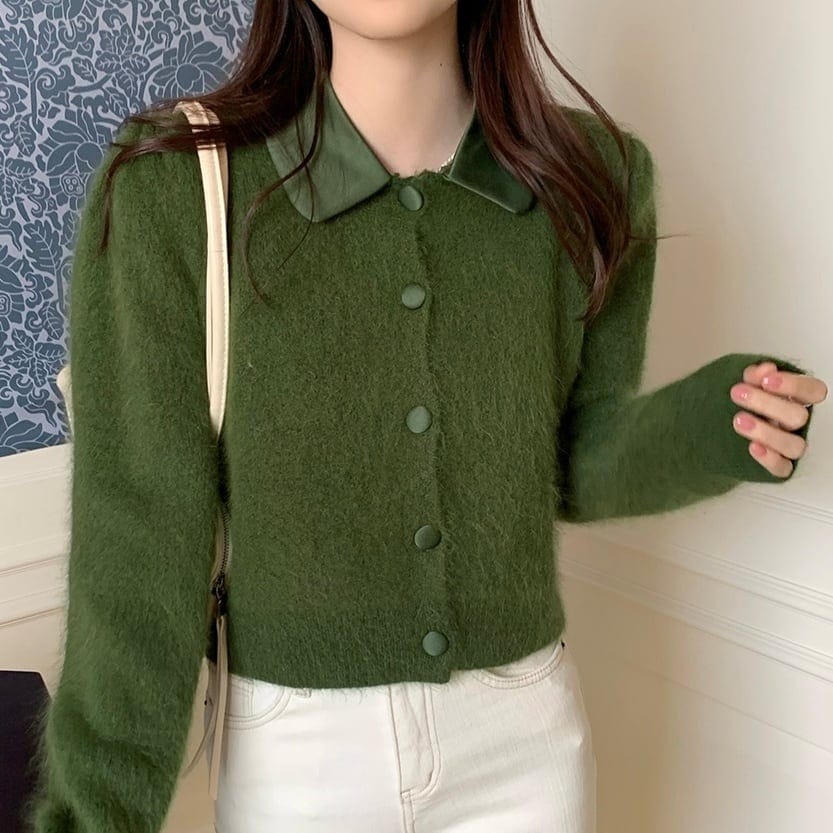 2color レディース トップス ニット カーディガン 300