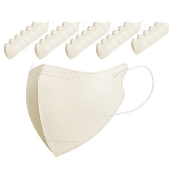 キリアマスク くちばし型 中型 カラーマスク KF94_10枚入り 5個50枚