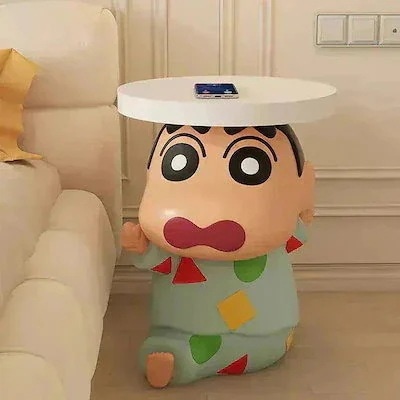 Qoo10] クレヨンしんちゃん サイドテーブル ボー : 家具・インテリア