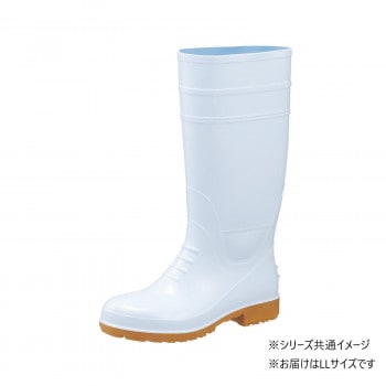 福山ゴム工業　長靴 ガロア 2　LL ホワイト BB14800