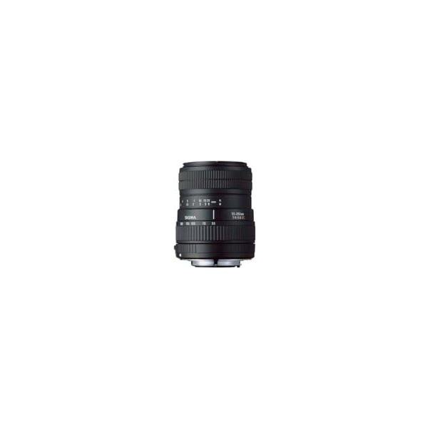 【中古】シグマ 55-200mm F4-5.6 DC デジタル専用 ニコン用 (D40/xD60D5000D3000ではAF使用不可)