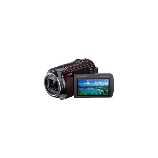 【中古】SONY ビデオカメラ HANDYCAM PJ630V 光学12倍 内蔵メモリ64GB ボルドーブラウン HDR-PJ630V-T
