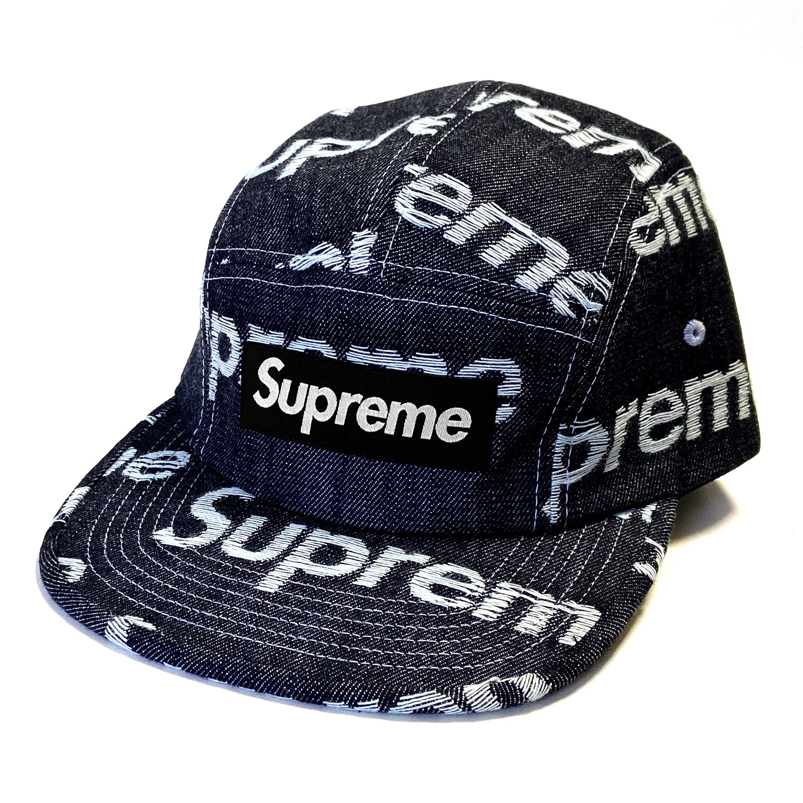 ジャカードロゴデニムキャンプキャップ FW25H116