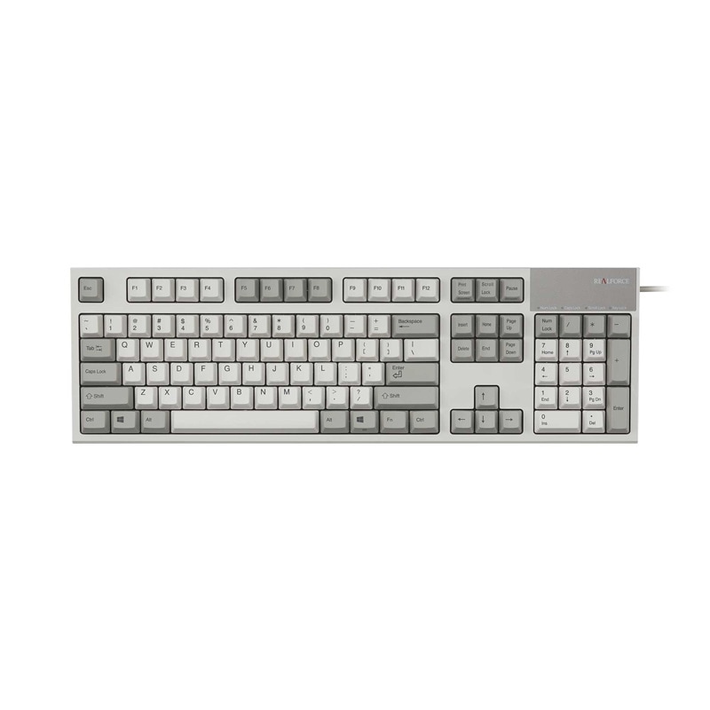 REALFORCE リアルフォース R2-US3-IV 英語配列 無接点方式 高耐久 日本製 プレミアムキーボード アイボリー