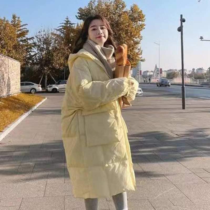 ダウンコート レディース フード付き ダウンコート 春コート 無地 シャーリング入り 軽い ロング丈 ロングコート コットンコート ダウンパーカー カジュアル 保温 スポーツ 通勤通学 XXL 赤い