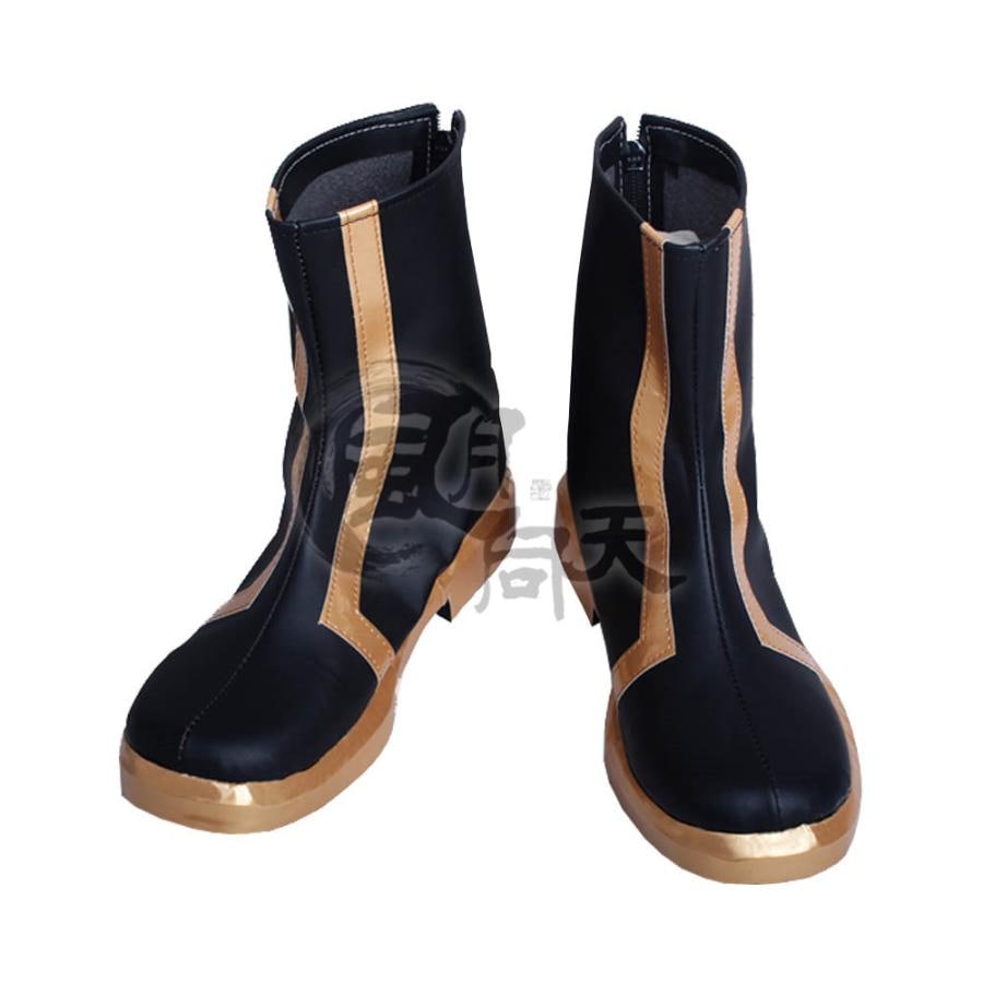 2枚購入で1OO円OFF 激安販売 変装 仮装 ハロウィン コスプレブーツ コスプレ靴 制服 軍服 戦闘服 太刀 いちごひとふり 一期一振 とうらぶ 刀剣乱舞