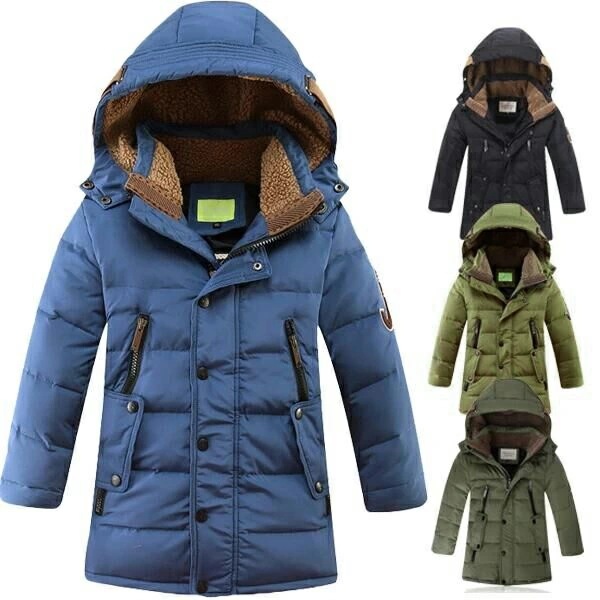 【超人気商品】一部 ダウンコート 子供 コート ダウンジャケット ロング丈 フード付き 子供服 キッズ ジュニア 中綿コート 中綿ジャケット ロングダウンコート 冬用 モッズコート 厚手 防寒コート