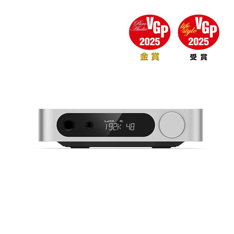 FIIO　ヘッドホンアンプ K11 R2R [ ハイレゾ対応 / DAC機能対応 ] シルバー　FIO-K11R-S