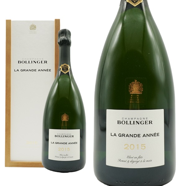 【豪華箱入】ボランジェ シャンパーニュ グラン ダネ ミレジム 2015 蔵出し AOCミレジム シャンパーニュ 箱入 正規代理店輸入品Bollinger Champagne Grande A
