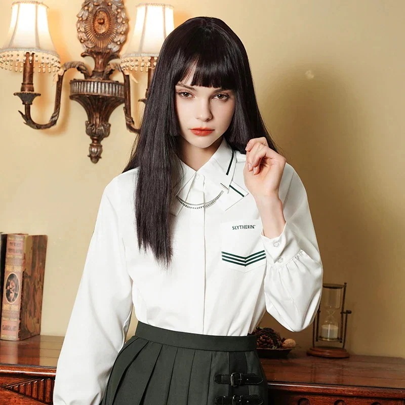 ハリーポッタージョイント Jk制服 レトロ英国カレッジ バタフライカラー長袖シャツcosplay
