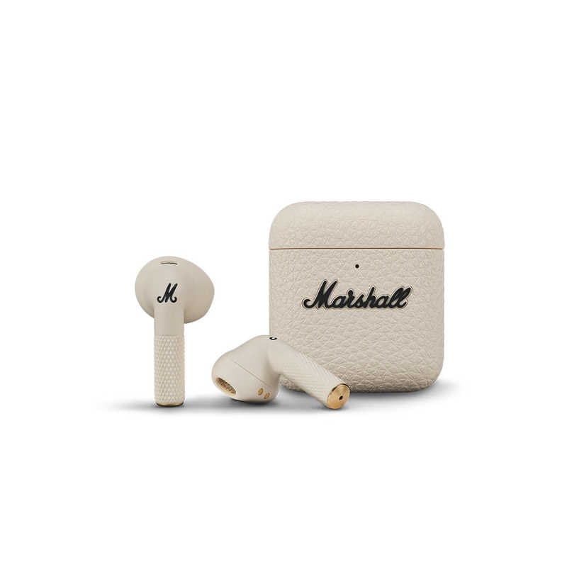 MARSHALL　完全ワイヤレスイヤホン Minor IV [ ワイヤレス ( 左右分離 ) / Bluetooth 対応 ] クリーム　MINOR4CREAM