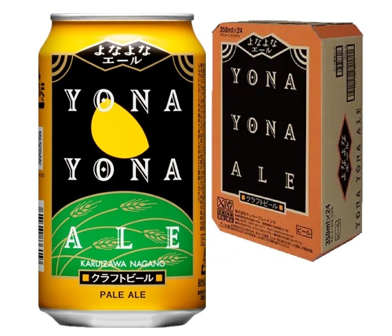ヤッホーブルーイング よなよなエール 350ml24本/1ケース【ご注文は2ケースまで一個口配送可能】
