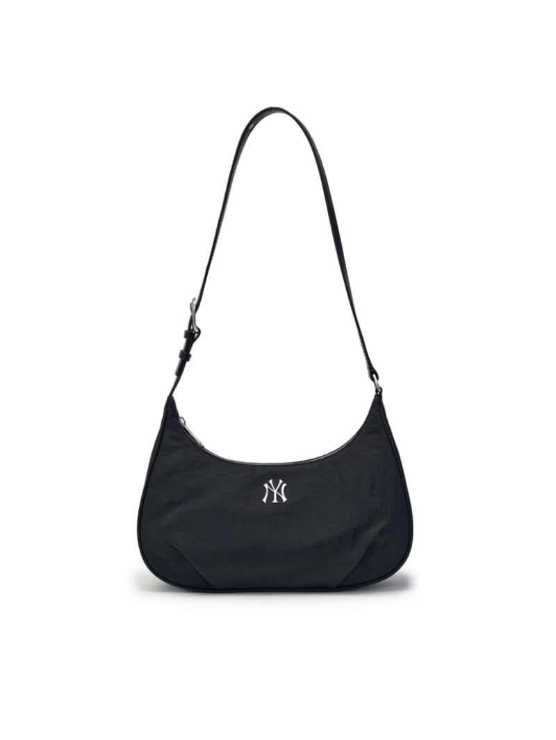 Basic Vintage Nylon Hobo Bag New York Yankees (Black) 韓国大人気