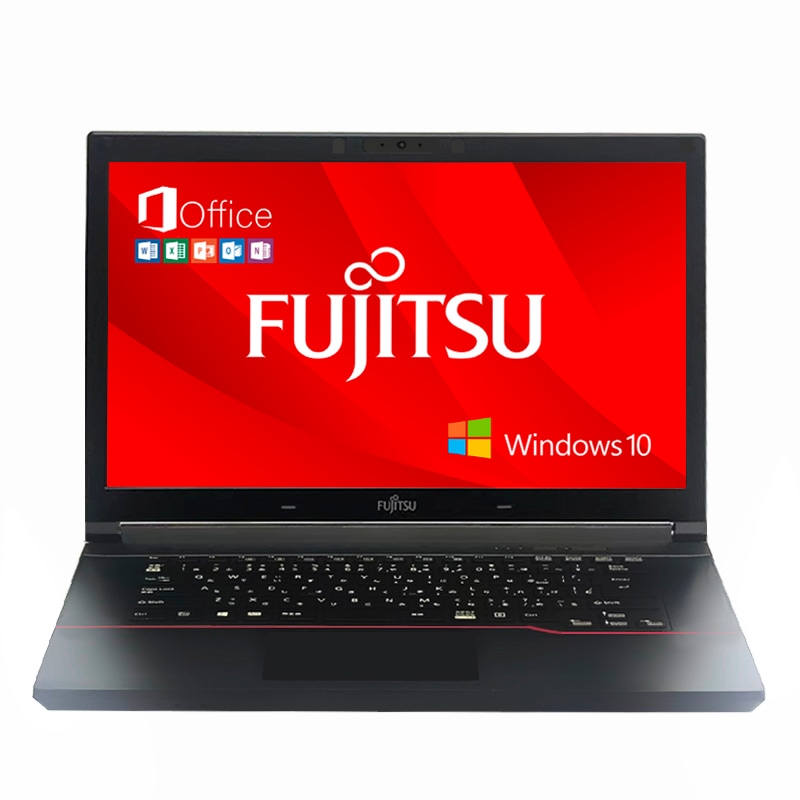 LIFEBOOK A574 第四世代Core i5/ メモリー:8GB/ SSD:128GB/ 15.6インチ/ Ｗebカメラ/DVD/ office2019H&B