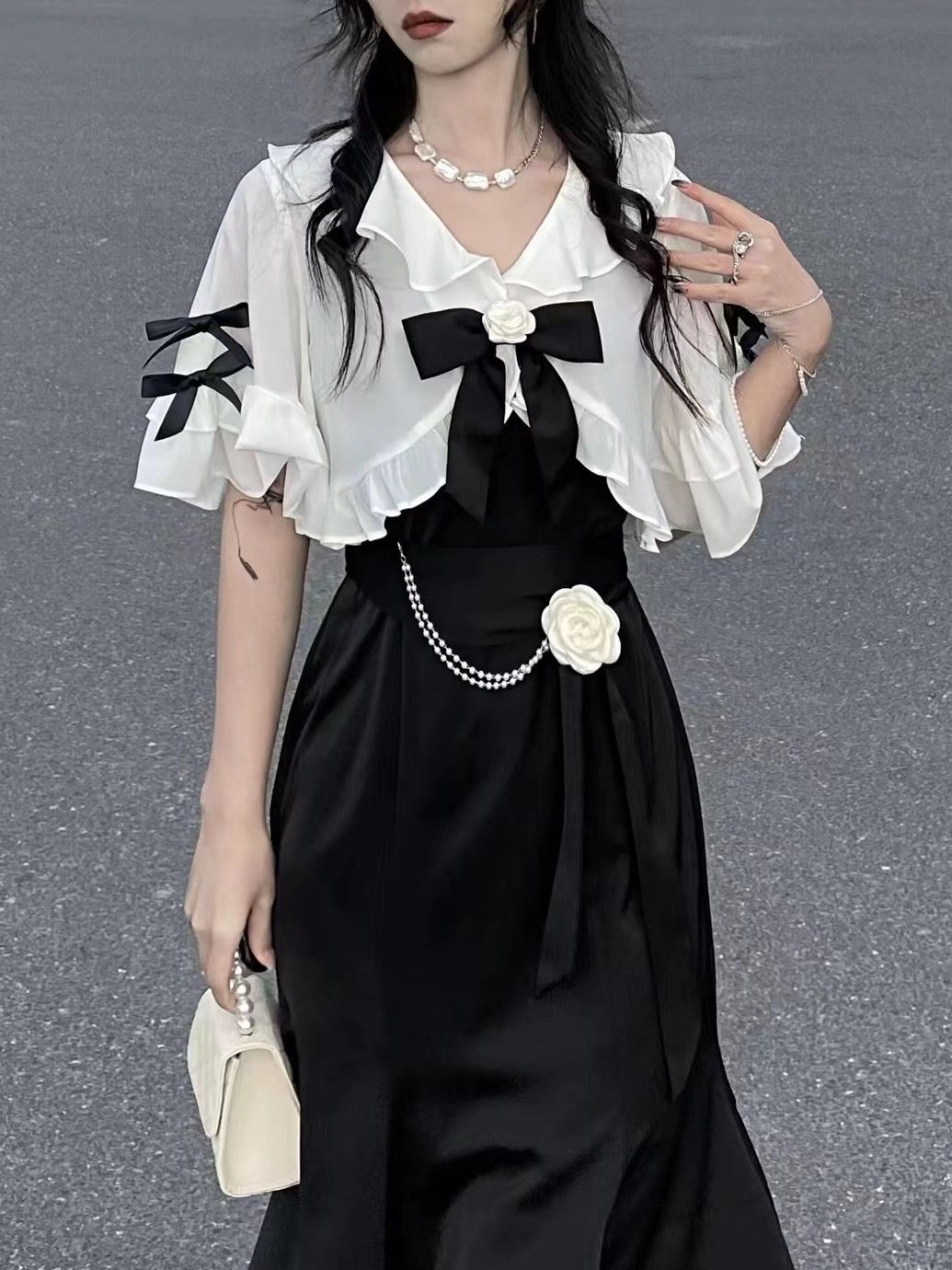 春夏スーツ十代の女の子のパッケージのヒップフィッシュテールドレス5新しい