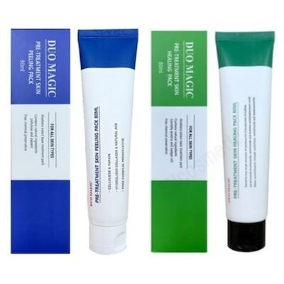 正規品 デュオマジック プリトリートメント スキン ピーリングパック80ml+ヒーリングパック80ml PRE-TREATMENT SKIN PEELING PACK+HEALING PACK