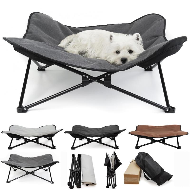 LuckyCode ドッグコット ペットコット 犬用コット ペットベッド 犬用ベッド 折りたたみ 洗える ベッド 軽量 コンパクト 通気性 ペット用品 犬用キャンプベッド アウトドア キャンプ コット 5,981円